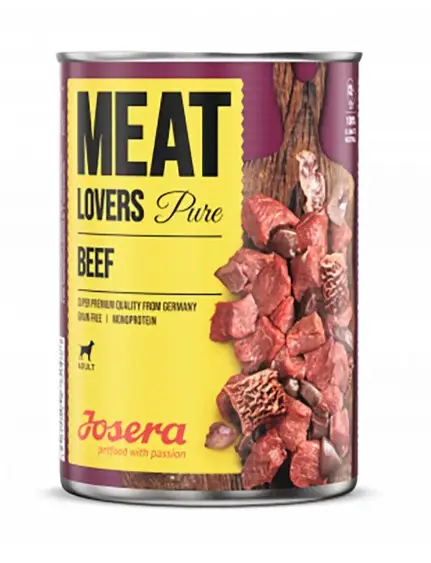 Josera kons.koerale puhas loomaliha 800g