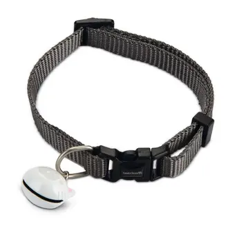 Kaelarihm kassile Uni 20-30cm tumehall