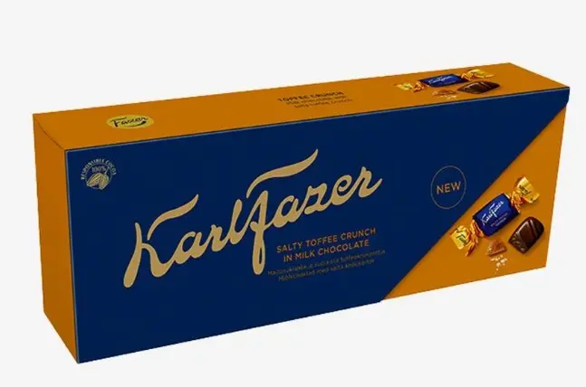 Karl Fazer soolakaramelli šokolaadikommid 250 g