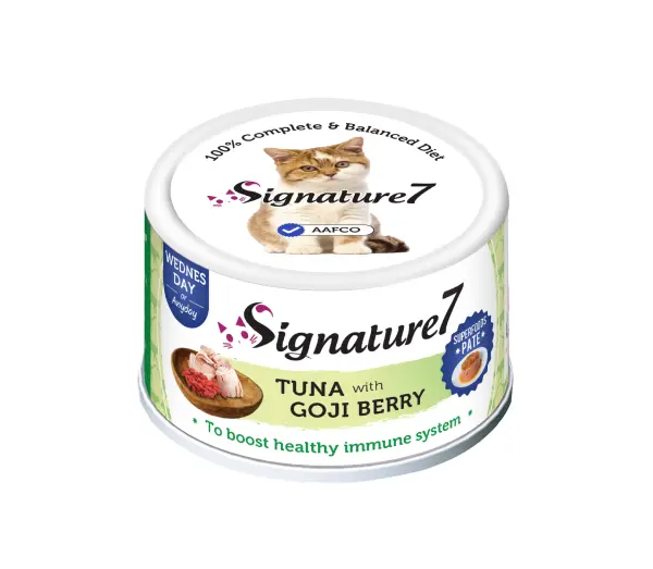 Signature 7 Tuna with Tuna with Goji kassikonserv 80g