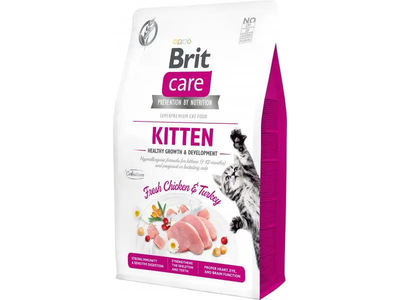 Kassitoit BC GF Kitten Healthy Growth 2kg