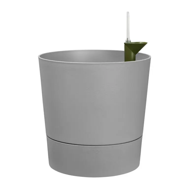 Istutuspott Elho kastmissüsteemiga d43cm helehall