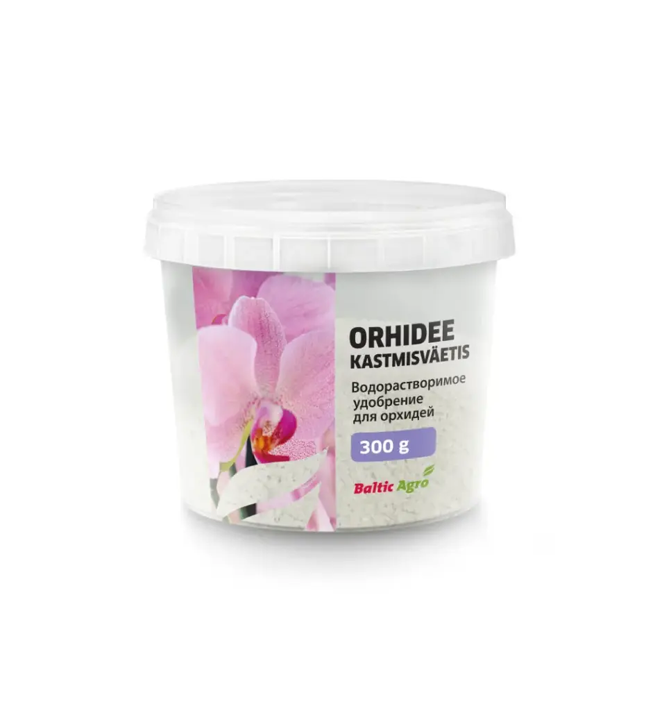 Kastmisväetis Baltic Agro orhideele 300g