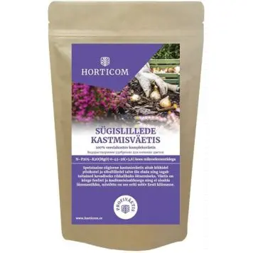 Kastmisväetis sügislillede Horticom 100g
