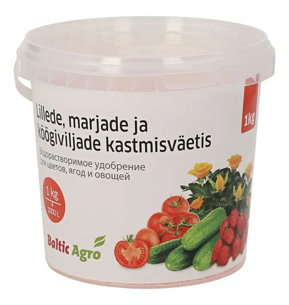 Kastmisväetis universaalne 1 kg ämbris