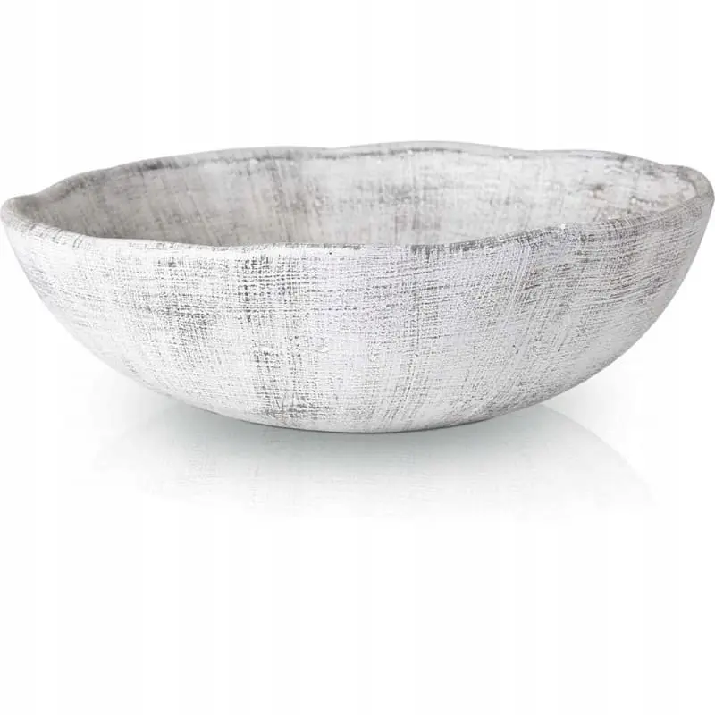 Lillepott Rustic d30 h10cm valge