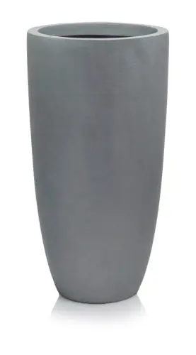 Lillepott kõrge Ecolite h55cm tumehall