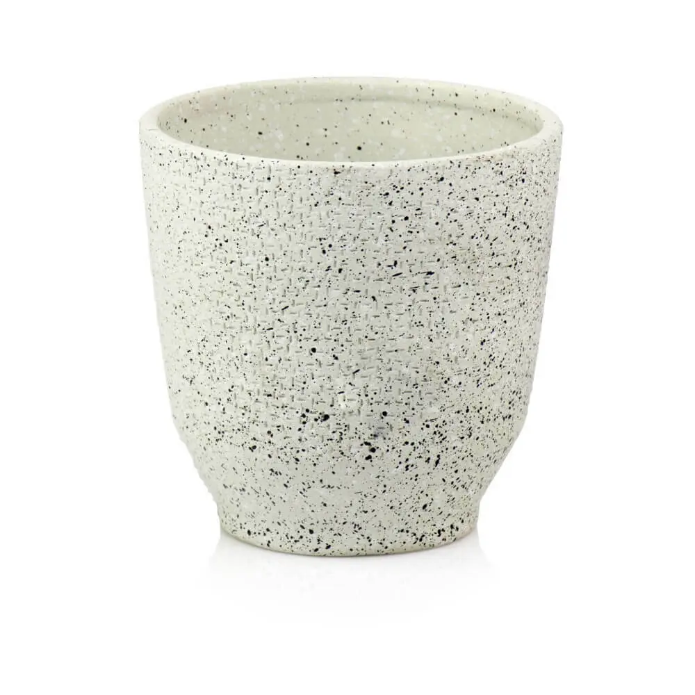 Keraamiline lillepott Vintage (05.346) 14x14cm cream
