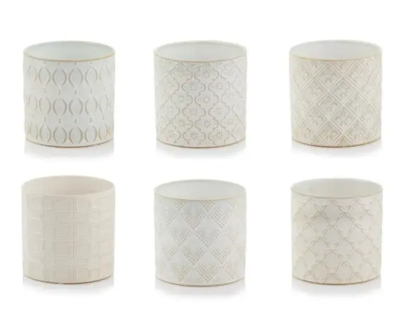 Lillepott Vintage d20cm kreem valik