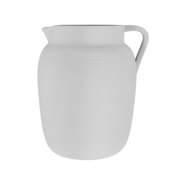 Keraamiline vaas kann Gaia valge h20cm