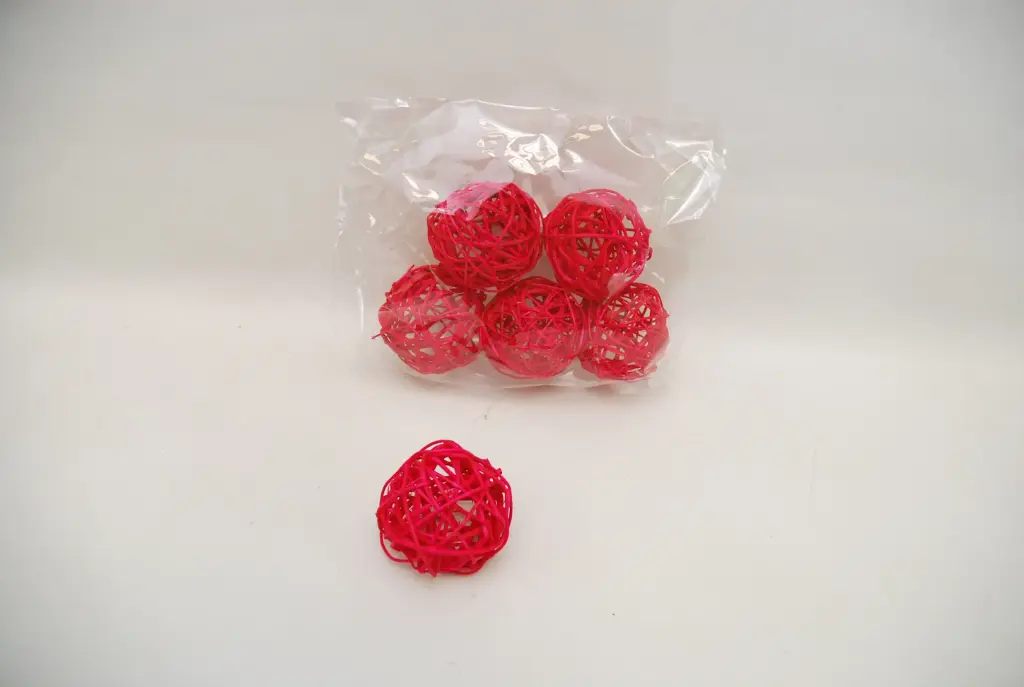 Kerapall 6cm fuksiaroosa