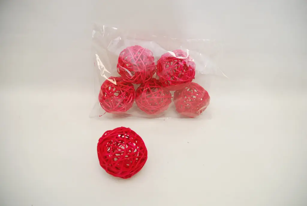 Kerapall 8cm fuksiaroosa