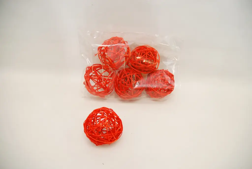 Kerapall 8cm oranž