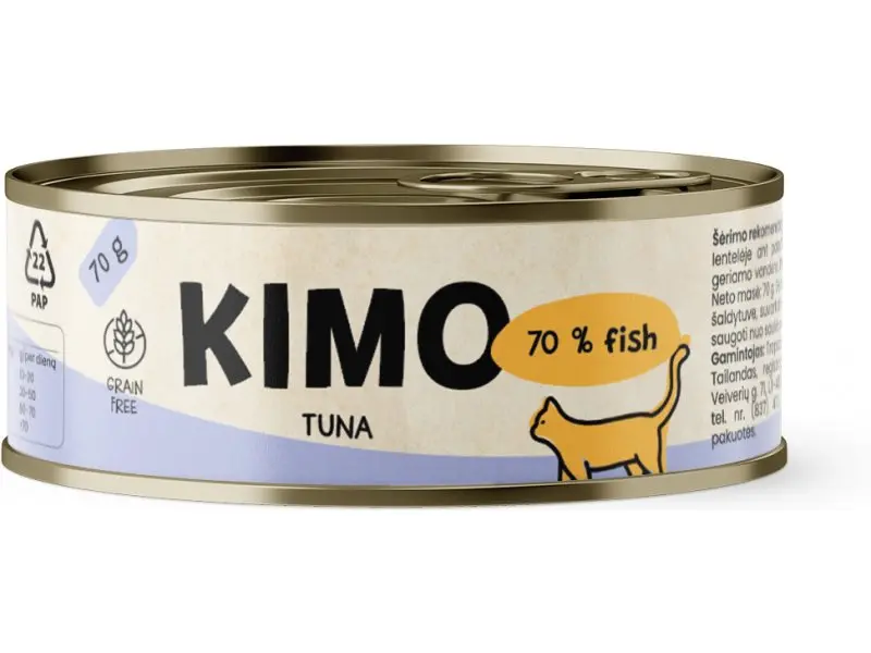 Kimo Tuna konserv kassidele 70g