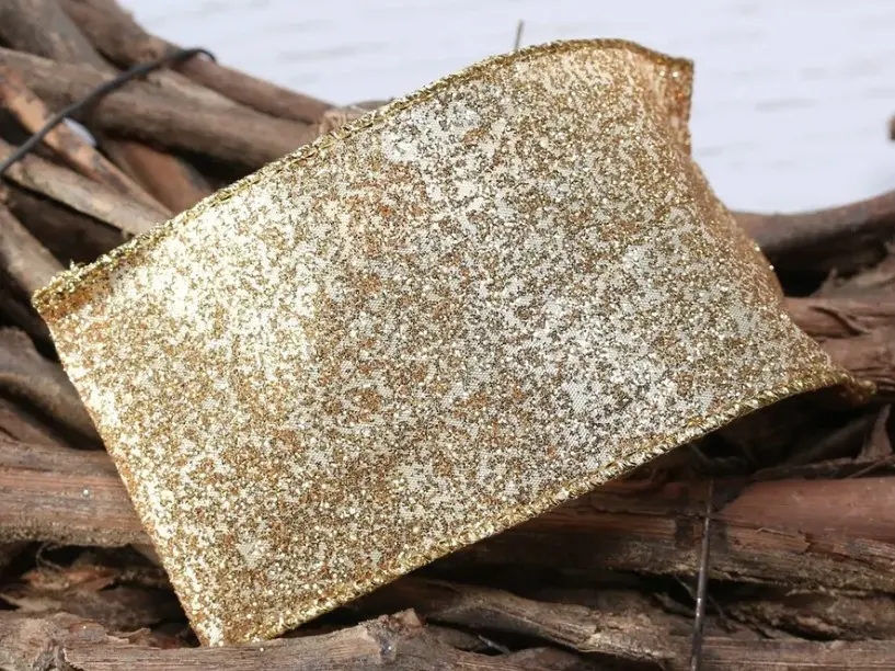 Dekoratiivpael traadiga õrn 'Glitter' 63cm*10m 