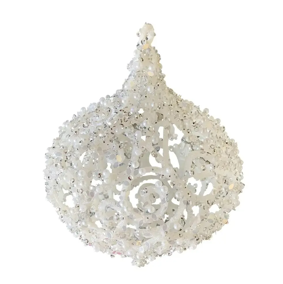 Kuuseehe jõulukuul Glitter Onion 18cm