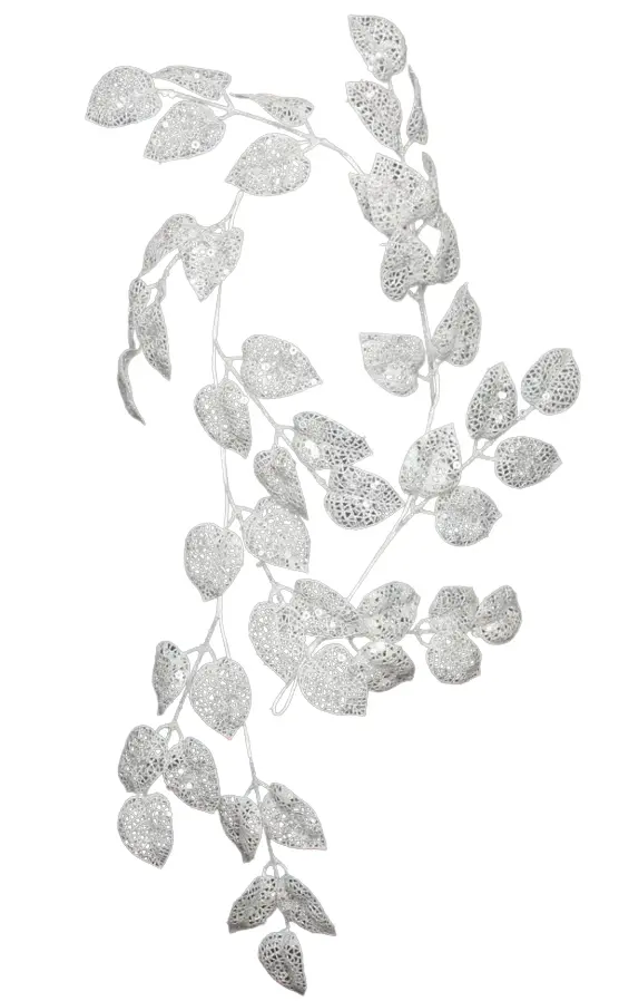 Vanik Glitter Leaf 150cm