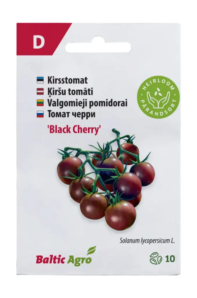Kirsstomat 'Black Cherry' 10s
