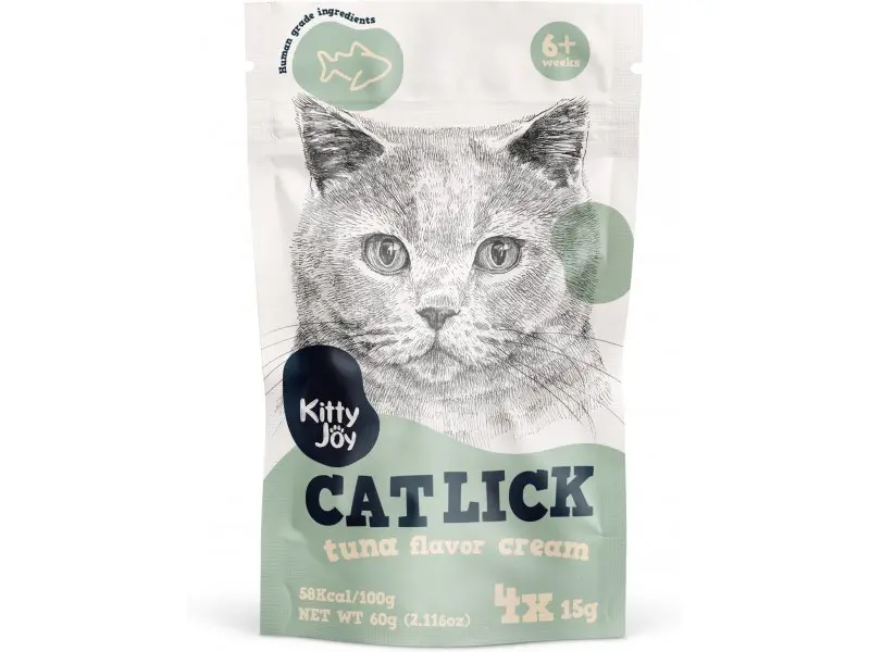 Kitty Joy Cat Lick tuunikalaga kassimaius 4x15g