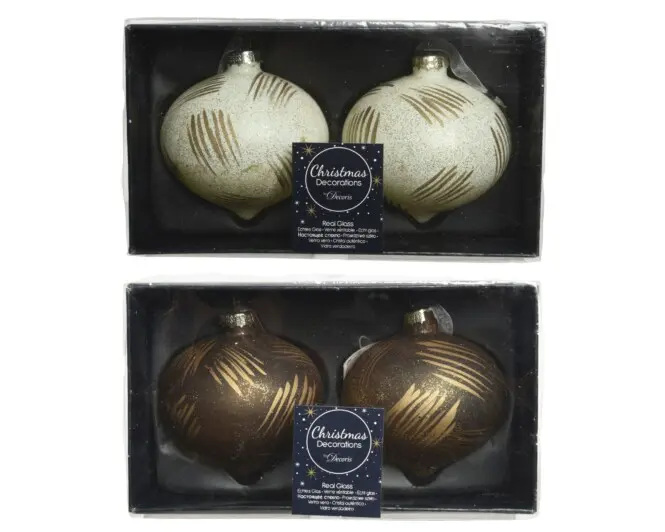 Klaaskuul sibul 2tk d8cm valik 1pk