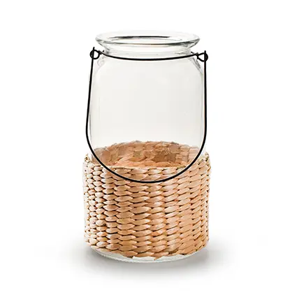 Klaaslatern "RITA" 18,5*11,5cm