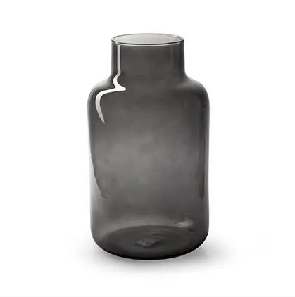 Klaasvaas "ECO GIGI" 25*14,5cm suitsuklaas
