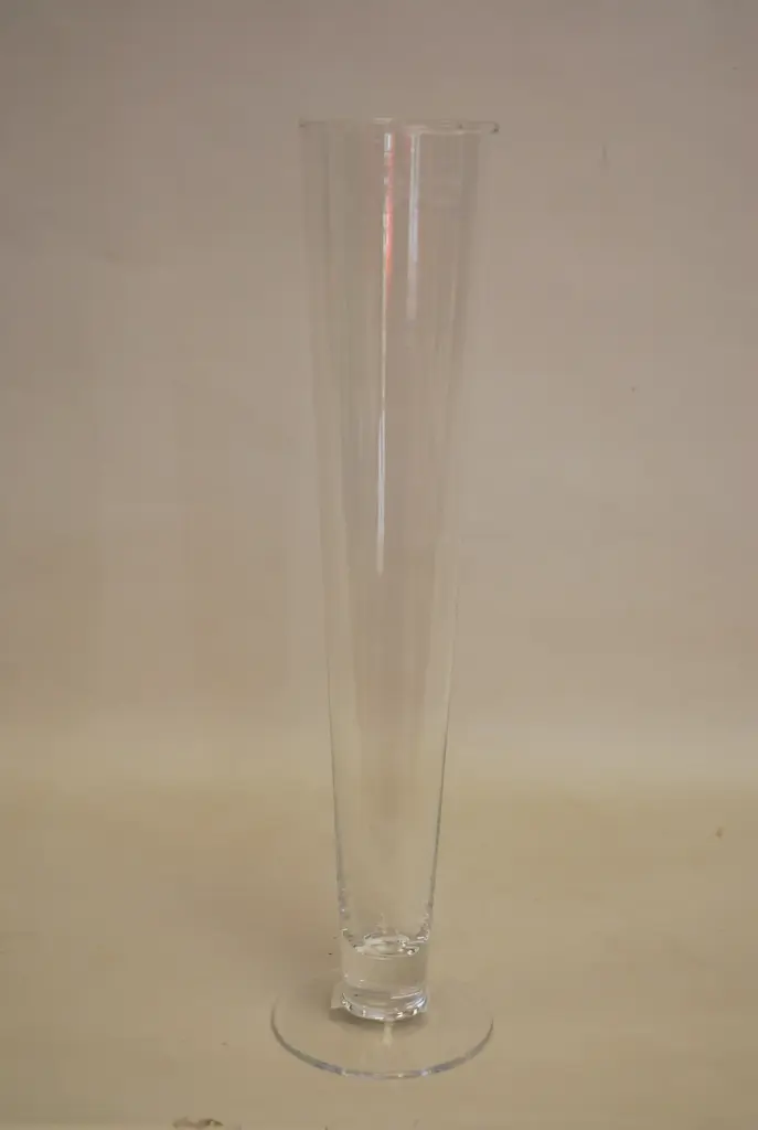 Klasvaas "Flute" 11*50cm