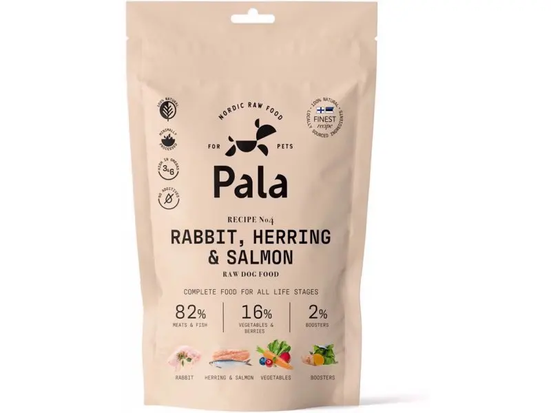 Koera toortoit jänes/heeringas/lõhe 100g