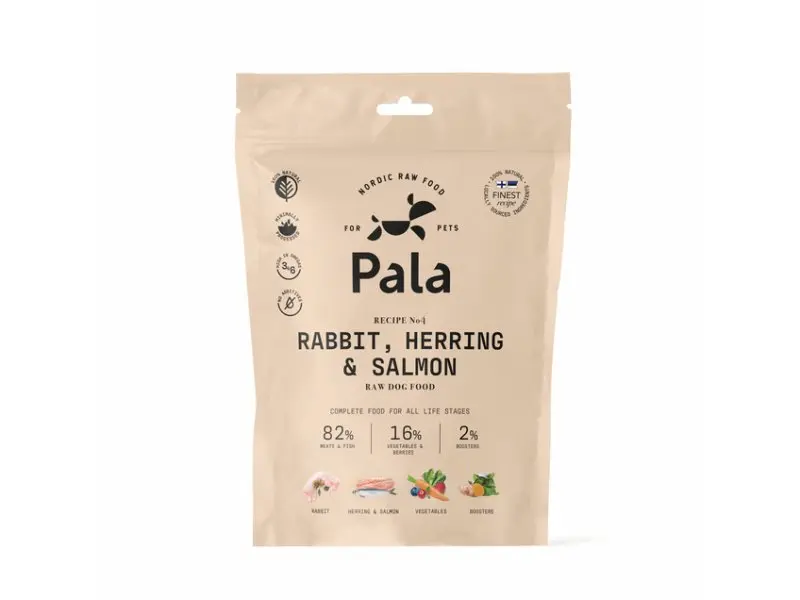 Koera toortoit küülik/heeringas/lõhe 400g
