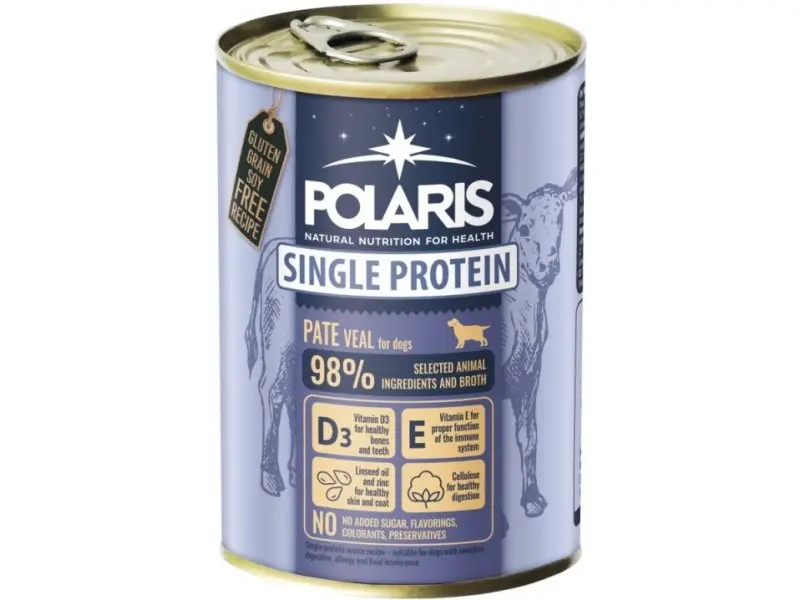 Koerakonserv Polaris  vasikas 400g