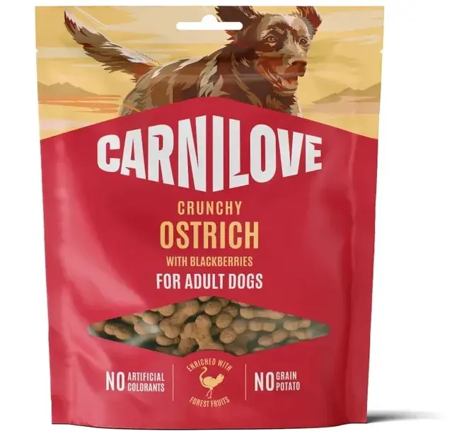 Carnilove Ostrich with Blackberries maiused koerale 200g