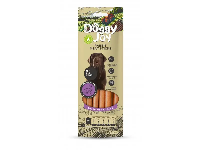 Koeramaius Doggy Joy Meat sticks jänes 45g