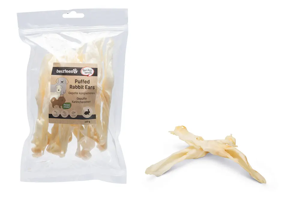 Koeramaius paisutatud jänesekõrvad 100g