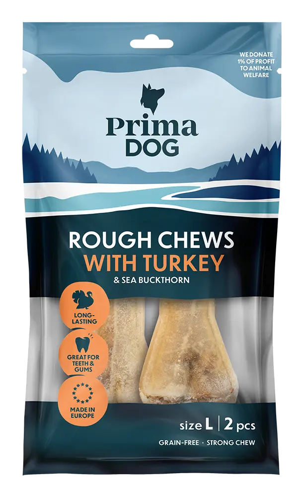 Koeramaius PrimaDog närimispulk kalkun L
