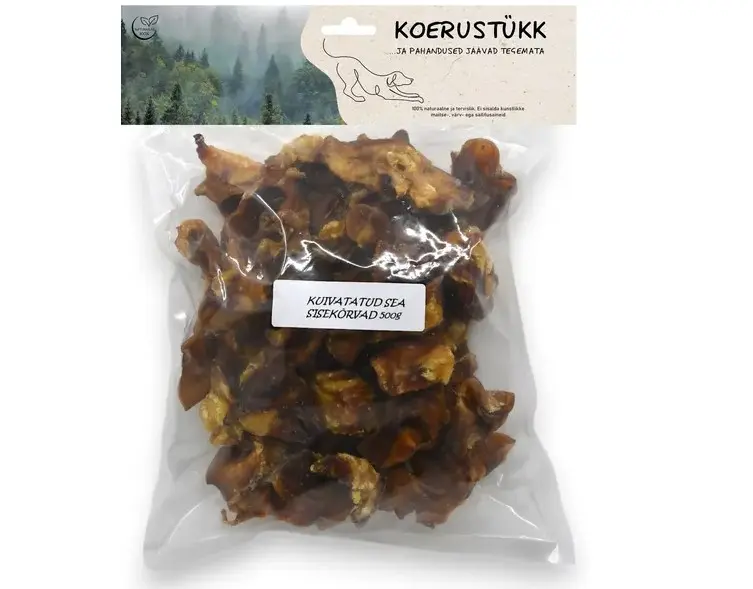 Koeramaius sea sisekõrvad 500g