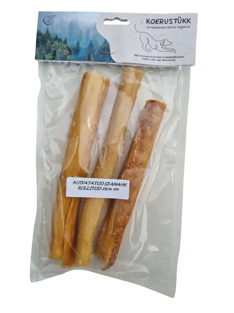 Koeramaius seanahk rullitud 25cm 3tk