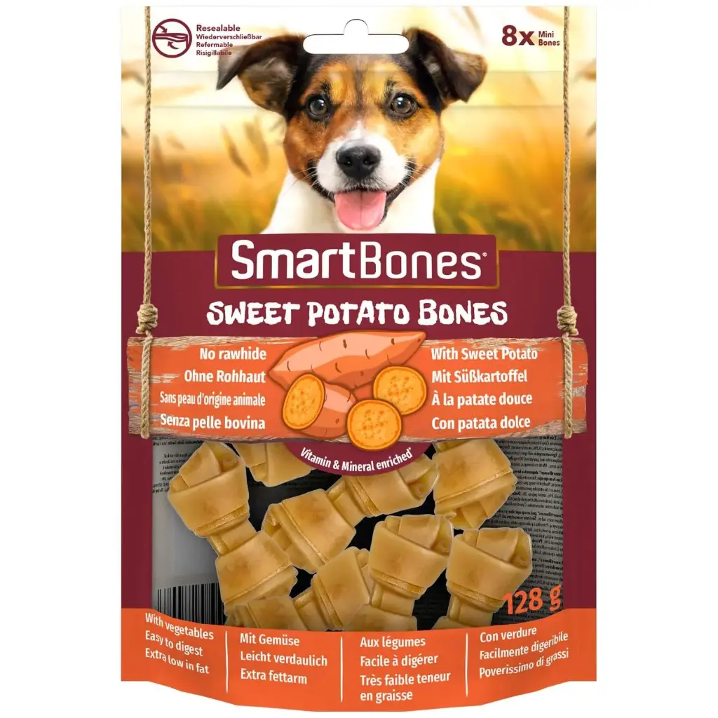 Koeramaius SmartBones Mini bataat 8tk