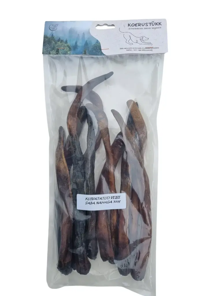 Koeramaius veise saba nahaga 25-35cm500g
