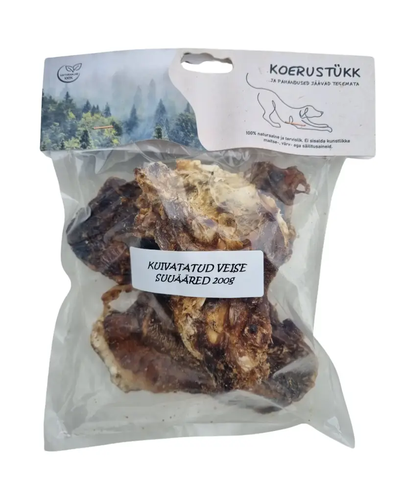 Koeramaius veise suuääred 200gr