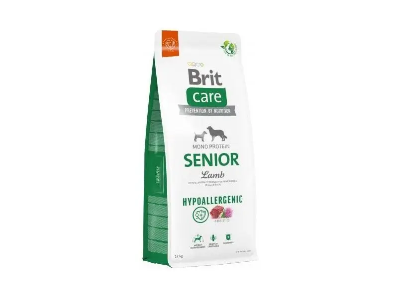 Koeratoit Brit Care HP Senior lammas/riis 12kg