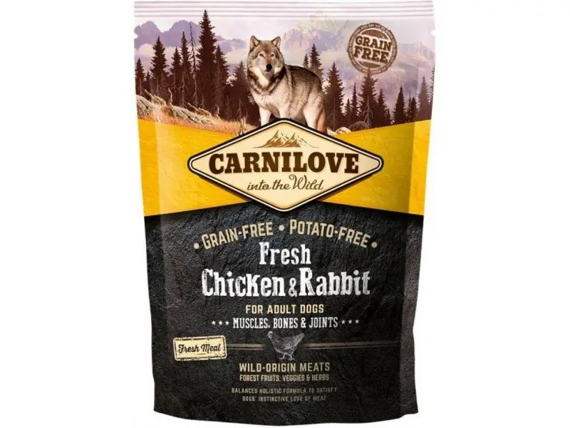Koeratoit CarniLove kana/jänes Adult 1.5kg