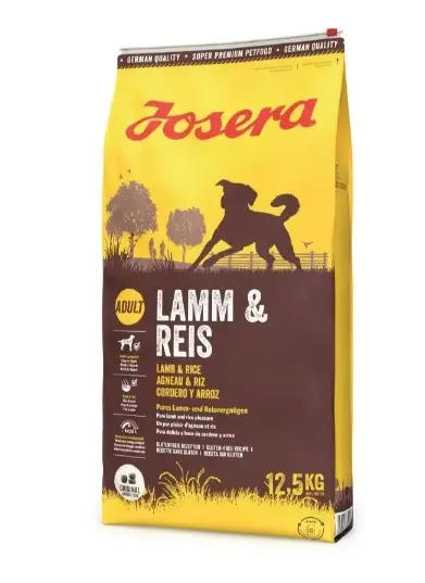 Koeratoit Josera lammas ja riis 12,5kg