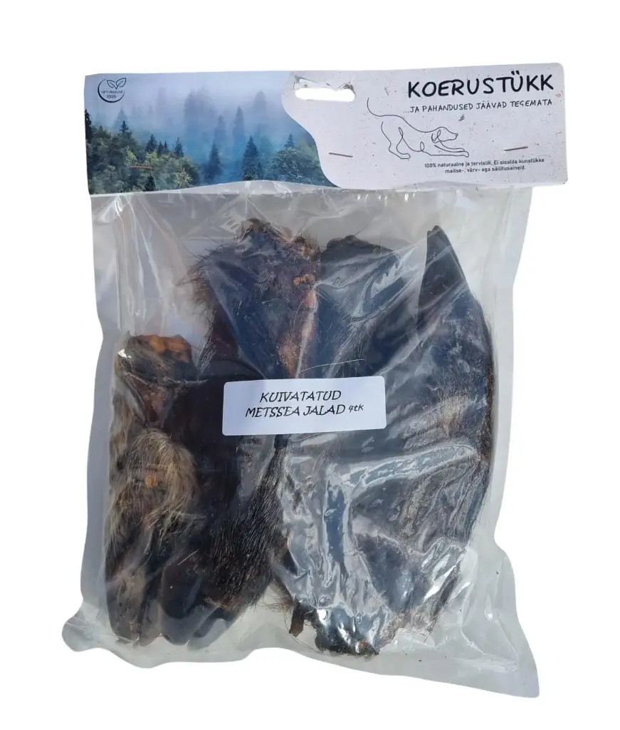 Koerustükk metssea jalad 4tk