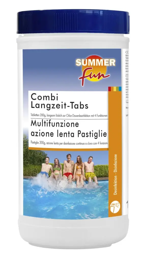 Kombitablett basseini skimmerisse 1,2kg