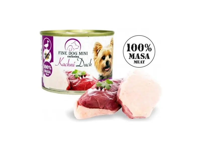 Konserv FineDog Mini Exclusive part 200g