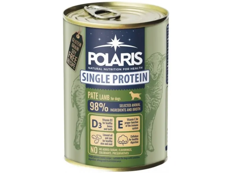 Konserv Polaris monoproteiin lammas 400g