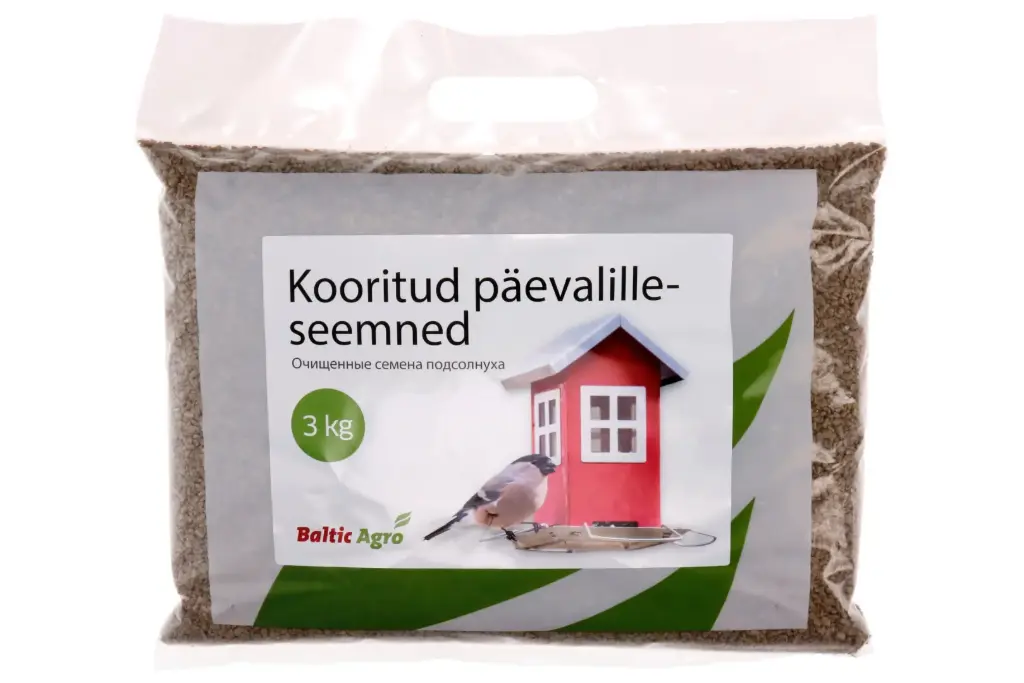 Kooritud päevalilleseemned 3 kg