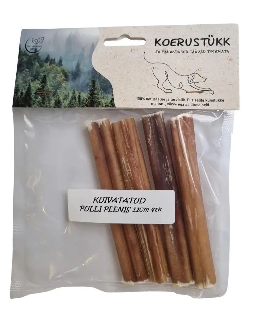 Korustükk pulli peenis 12cm 4tk