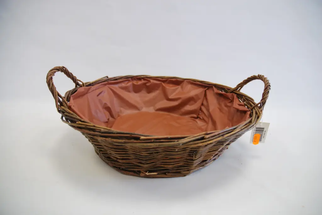 Korv "Delhi willow" 40cm, pruun