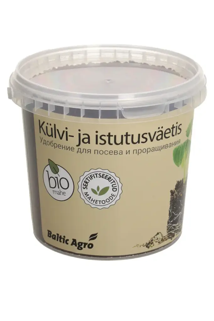 Külvi- ja istutusväetis ämbris 1L